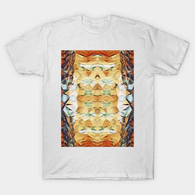 Polygon cubist tree design T-Shirt by Dturner29